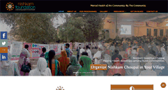 Desktop Screenshot of nishkamfoundation.org